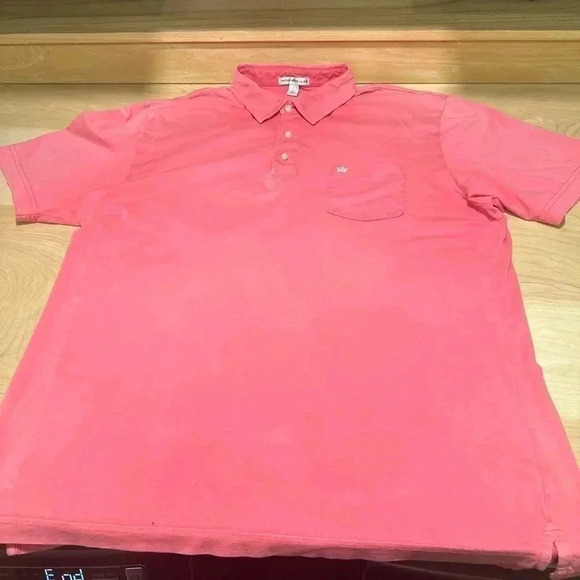 **Peter Millar Men’s Golf Shirt (Large)** - Picture 1 of 5